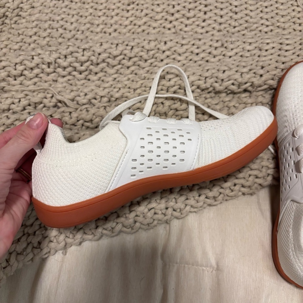 White Women's Athletic Shoes - Picture 2 of 4